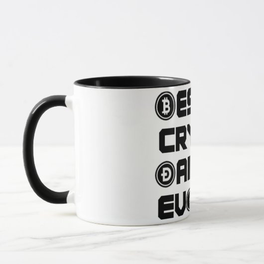 Mug Meilleur Crypto Papa (Gauche)