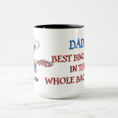 Mug Meilleur cuisinier BBQ Papa (Centre)
