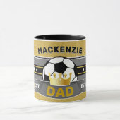 Mug Meilleur DAD Ever FOOTBALL Sport (Centre)