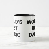 Mug Meilleur Daddio du monde (Centre)