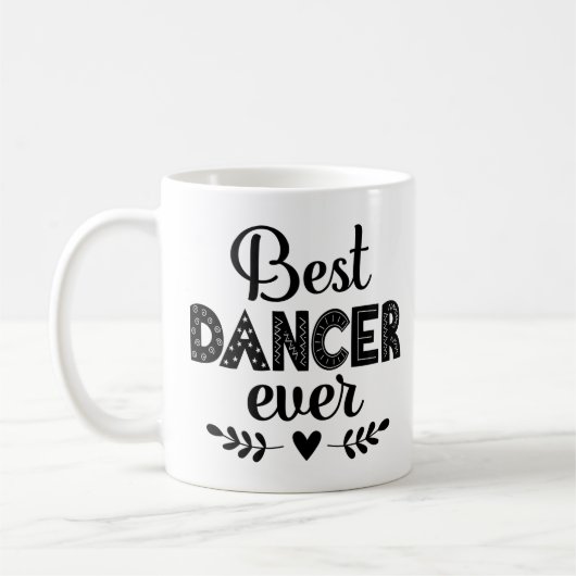 Mug Meilleur Danser Dancing De Ballet (Gauche)