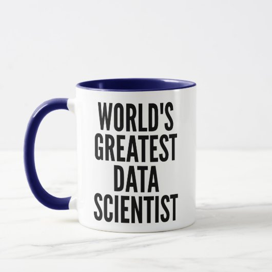 Mug Meilleur Data Scientist du monde (Gauche)