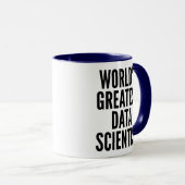Mug Meilleur Data Scientist du monde (Devant droit)