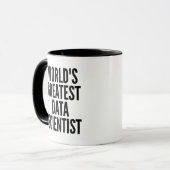 Mug Meilleur Data Scientist du monde (Devant gauche)