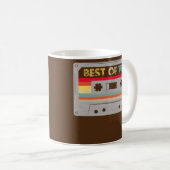 Mug Meilleur De 1983 40e Anniversaire Bande de cassett (Devant droit)