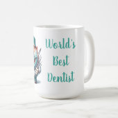 Mug Meilleur dentiste du monde (Devant droit)
