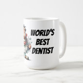 Mug Meilleur dentiste du monde (Devant droit)