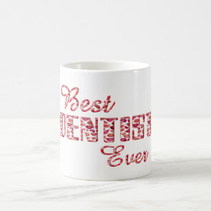 Mug Meilleur Dentiste Jamais Dents Lèvres Typographie