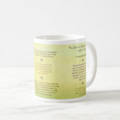 Mug Meilleur des citations de Jane Austen de fierté et (Devant droit)