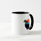 Mug Meilleur design de viande. (Devant droit)