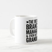 Mug Meilleur Directeur De Succursale Et Même Meilleur  (Devant gauche)