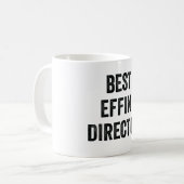 Mug Meilleur Directeur Effin' (Devant gauche)
