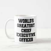 Mug Meilleur Directeur Général Monde (Gauche)