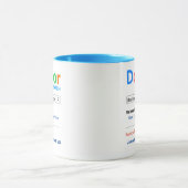Mug Meilleur docteur fait sur commande drôle Gift de (Centre)