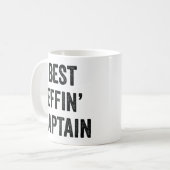 Mug Meilleur Effin' capitaine (Devant gauche)