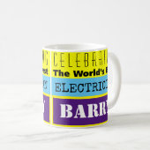 Mug Meilleur électricien du monde (Devant droit)