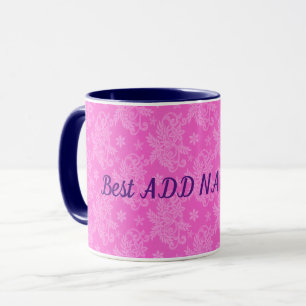 Mug Meilleur élégant Floral Moderne