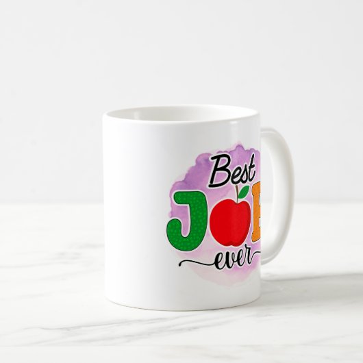 Mug Meilleur emploi enseignant jamais (Devant droit)
