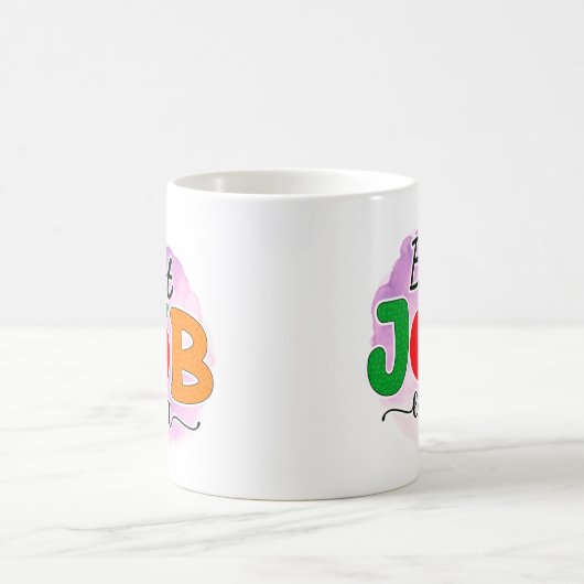 Mug Meilleur emploi enseignant jamais (Centre)