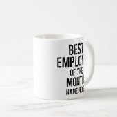 MUG MEILLEUR EMPLOYÉ DU MOIS PERSONNALISER (Devant droit)