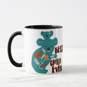 Mug Meilleur enfant Jamais Koala Fête des Mères