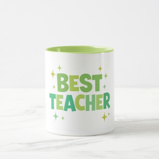 Mug Meilleur Enseignant (Centre)