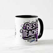 Mug Meilleur enseignant (Devant droit)