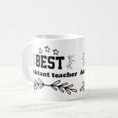 Mug Meilleur enseignant adjoint (Devant gauche)