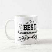 Mug Meilleur enseignant adjoint (Gauche)