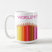 Mug Meilleur enseignant du monde (Gauche)