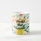 Mug Meilleur enseignant du monde (Centre)