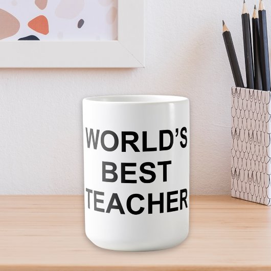 Mug Meilleur enseignant du monde