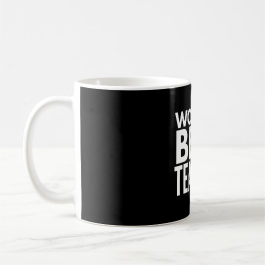 Mug Meilleur enseignant du monde (Gauche)