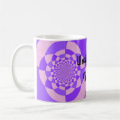 Mug Meilleur enseignant du monde Fractal Design (Gauche)