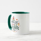 Mug Meilleur enseignant du monde - Personnalisé (Devant gauche)