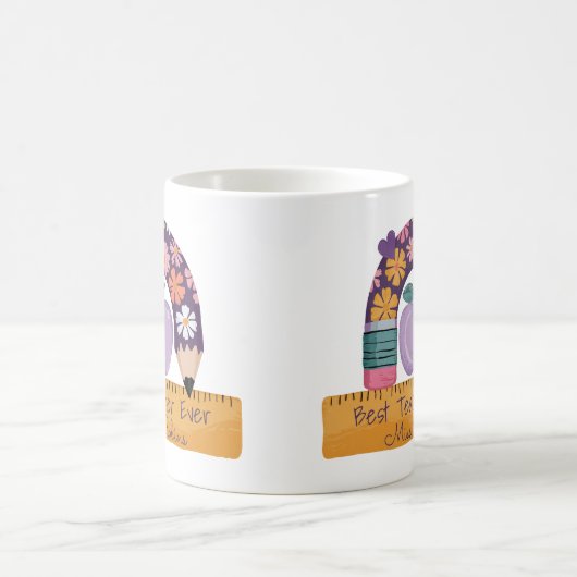 Mug Meilleur enseignant jamais (Centre)