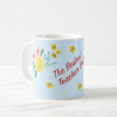 Mug Meilleur enseignant jamais (Devant gauche)