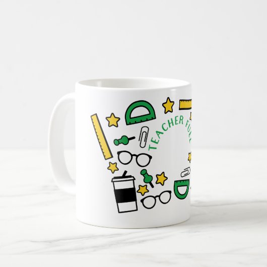 Mug Meilleur enseignant jamais (Devant gauche)