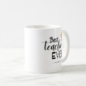 Mug Meilleur enseignant jamais (Devant droit)