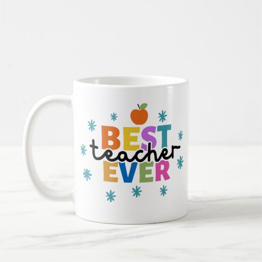 MUG MEILLEUR ENSEIGNANT JAMAIS (Gauche)