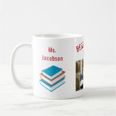 Mug Meilleur enseignant jamais enseignant Appréciation (Gauche)