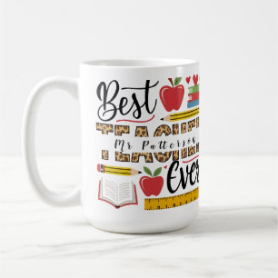Mug Meilleur enseignant jamais personnalisé
