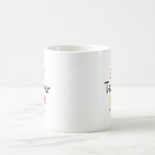 Mug Meilleur Enseignant Mignon de Tous les Temps (Centre)