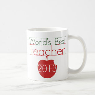 Mug Meilleur Enseignant Monde 2013