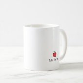 Mug Meilleur Enseignant Personnalisé (Devant droit)