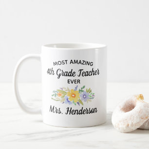 Mug Meilleur Enseignant Toujours Personnalisé Enseigna