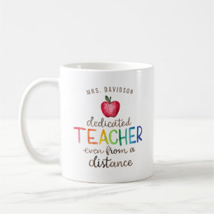 Mug Meilleur enseignant virtuel  Coff d'apprentissage 