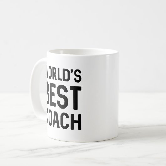 Mug Meilleur entraîneur au monde (Devant gauche)