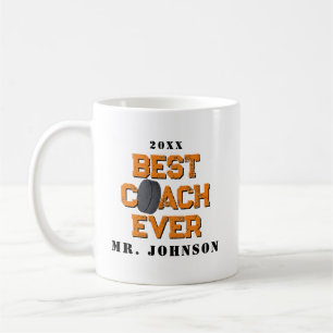 Mug Meilleur entraîneur de hockey sur glace