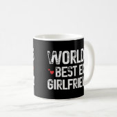 Mug Meilleur Ex Girlfriend du monde Drôle de dire Anni (Devant droit)